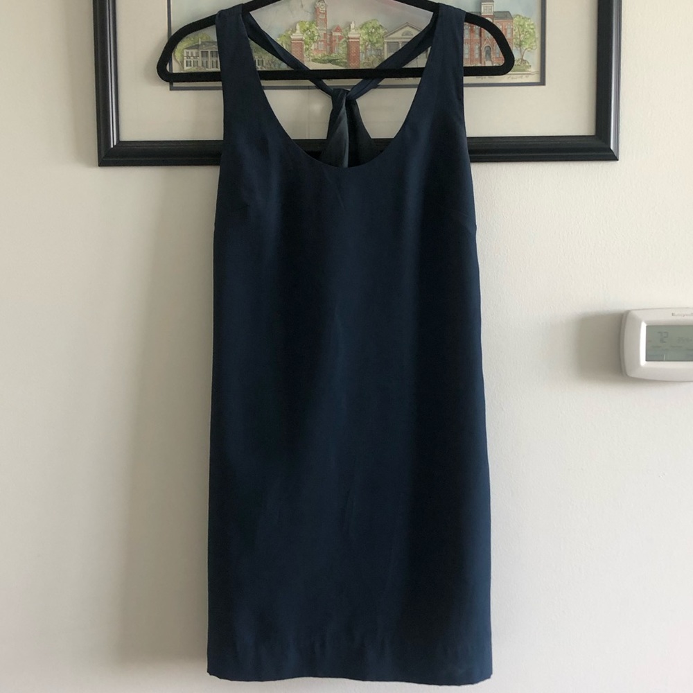 Navy J. Crew Dress